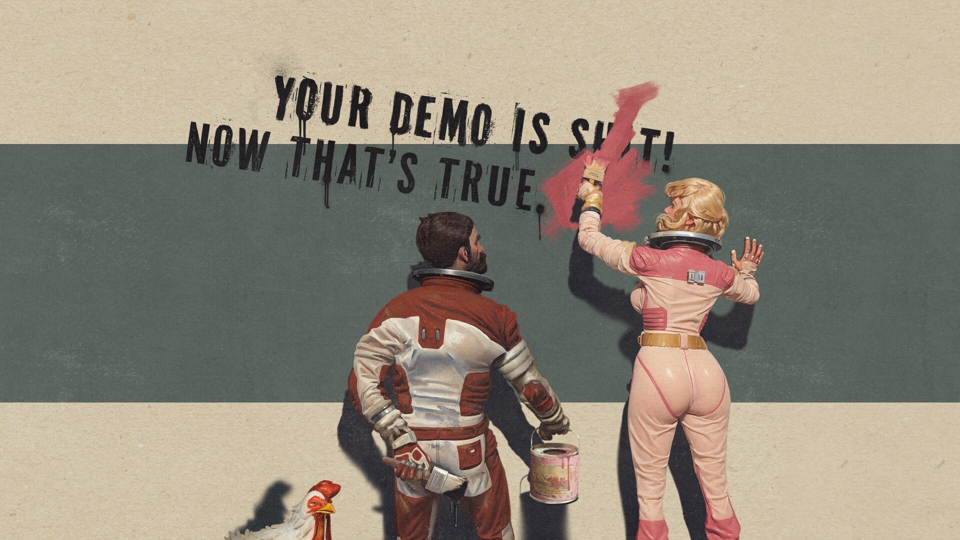 Developer visual showing the old demo being replaced